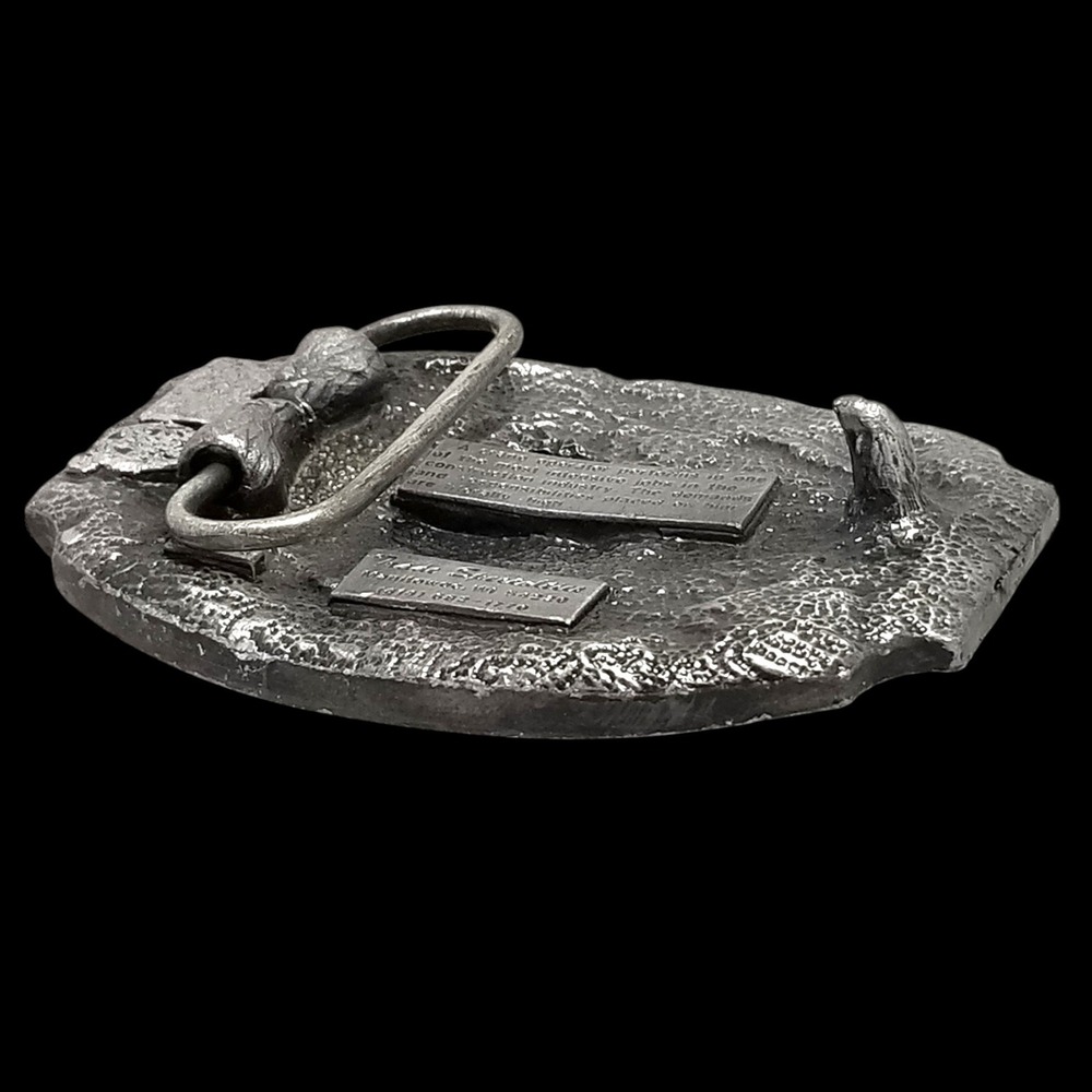 Crane Operator Belt Buckle Construction Heavy Equipment Trade Specialties Pewter - Picture 8 of 9